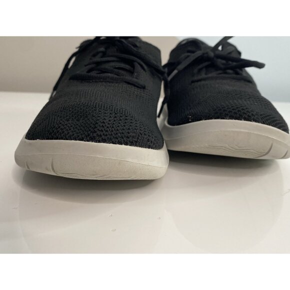 Kizik Madrid Black Knit Slip On Hands-Free Casual Comfort Sneakers Mens 12 Wide - Picture 3 of 16